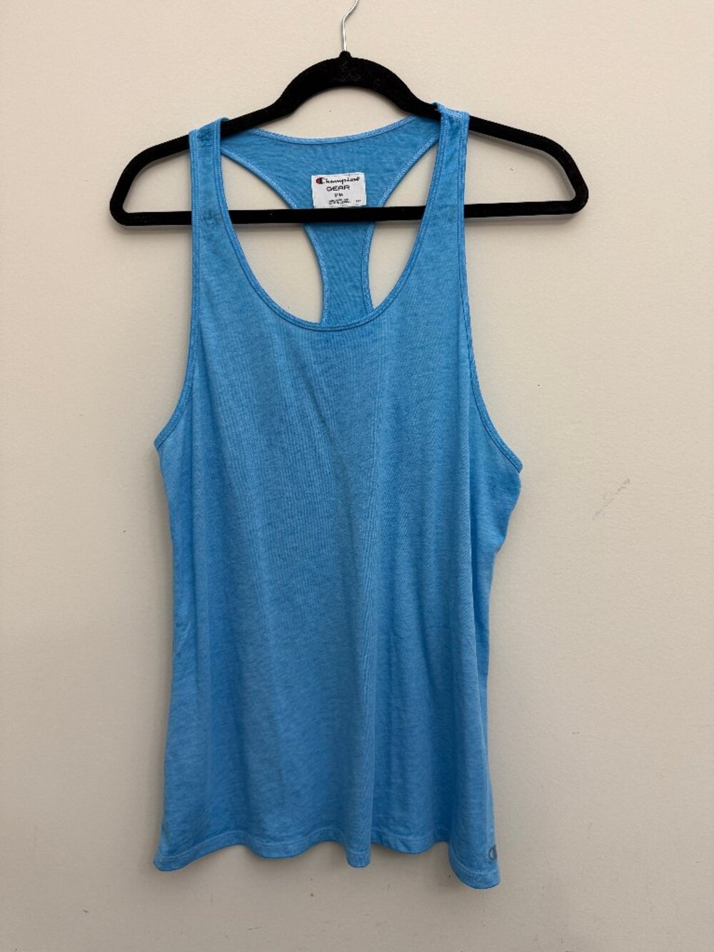 Light Blue Tank Top Champion Gear Athletic Workout Gym - Size Medium